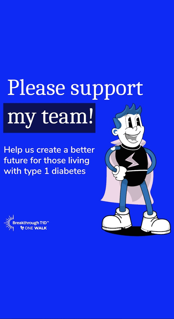 Please support my team - Instagram story social tile