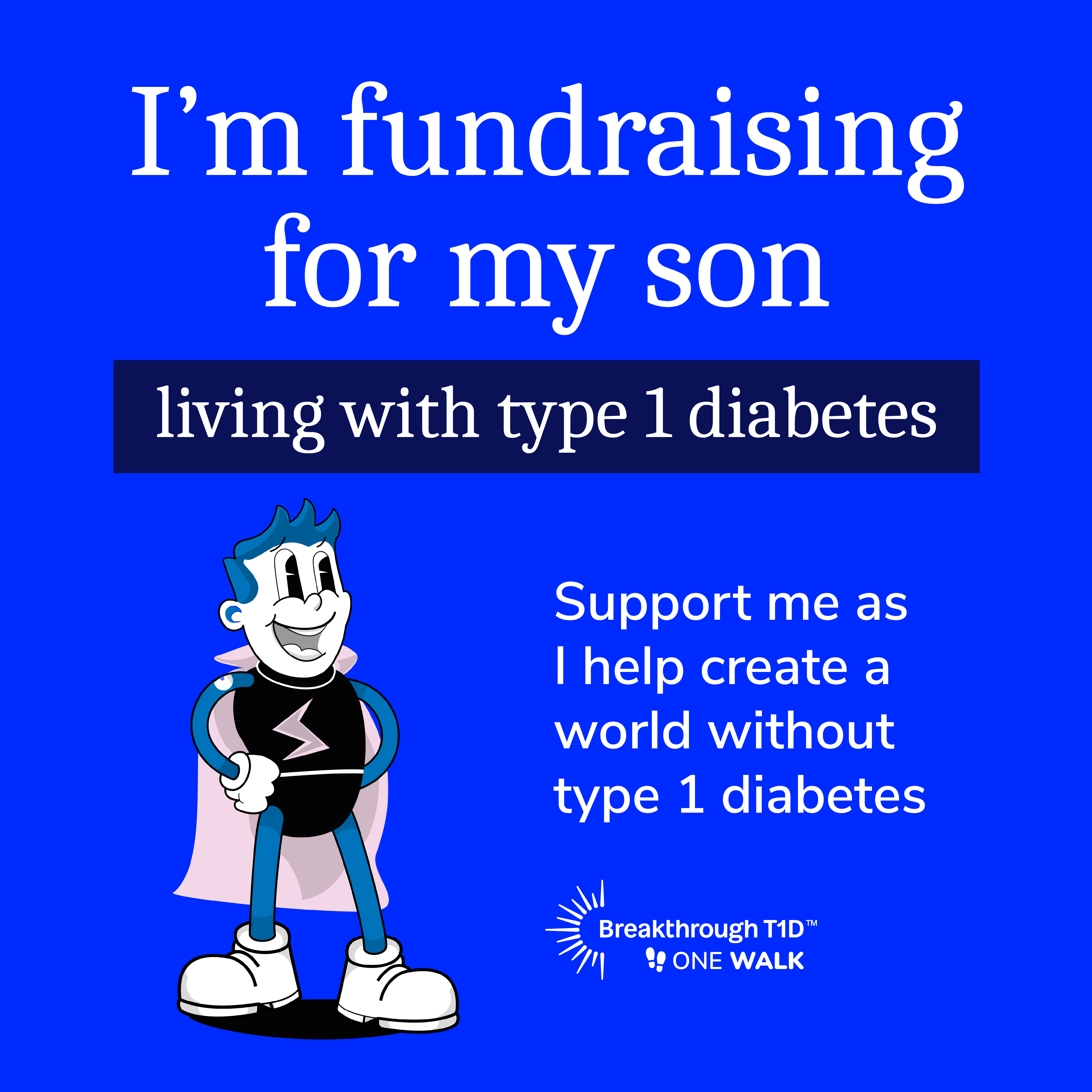 Walking for my son - Facebook tile 1