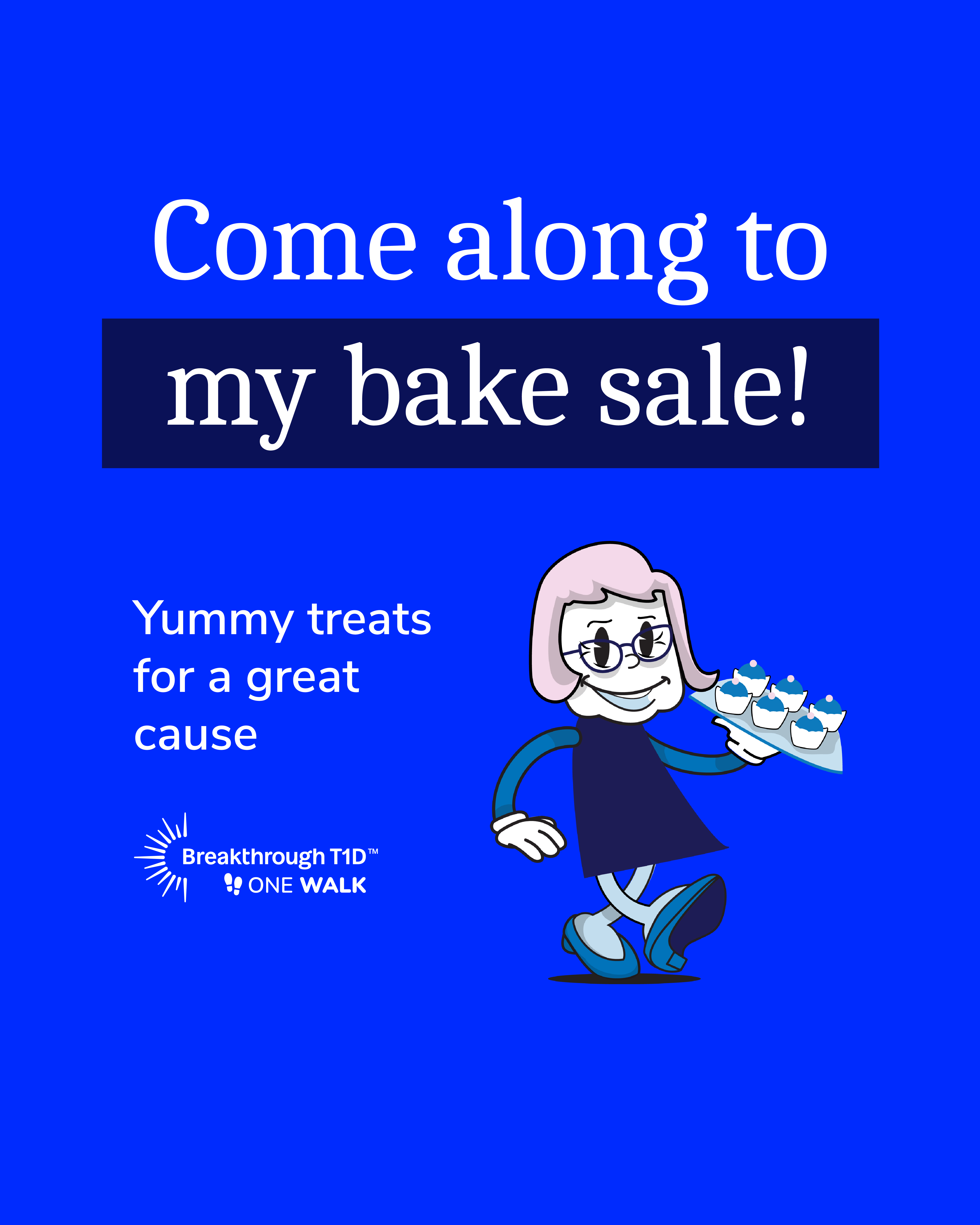 Bake sale - Instagram social tile 1