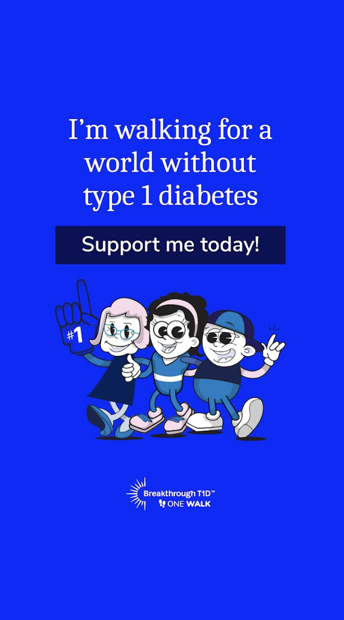 World without type 1 diabetes - Instagram story tile 2